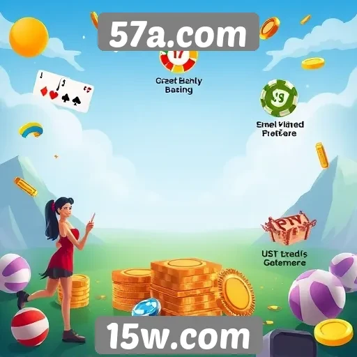Características principais do site de jogos 57a.com